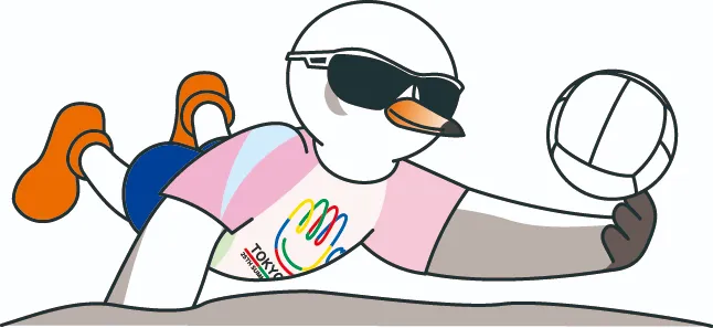 ビーチバレーボール